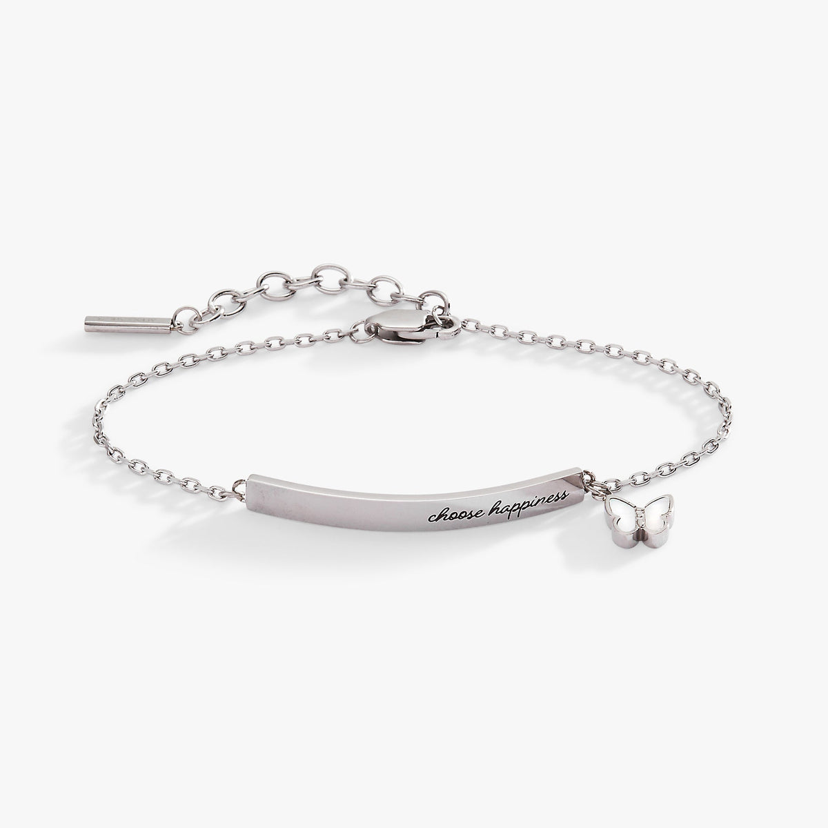 Alex and Ani “Choose Happiness” Inline Bracelet
