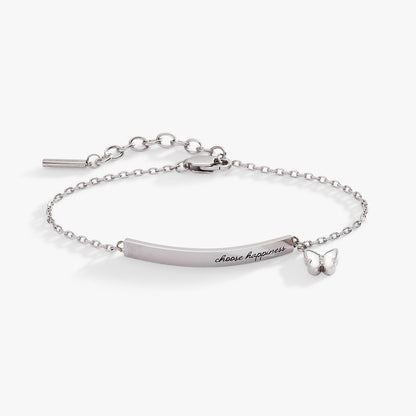 Alex and Ani “Choose Happiness” Inline Bracelet