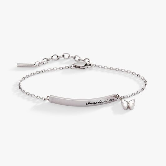 Alex and Ani “Choose Happiness” Inline Bracelet