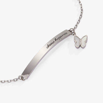 Alex and Ani “Choose Happiness” Inline Bracelet