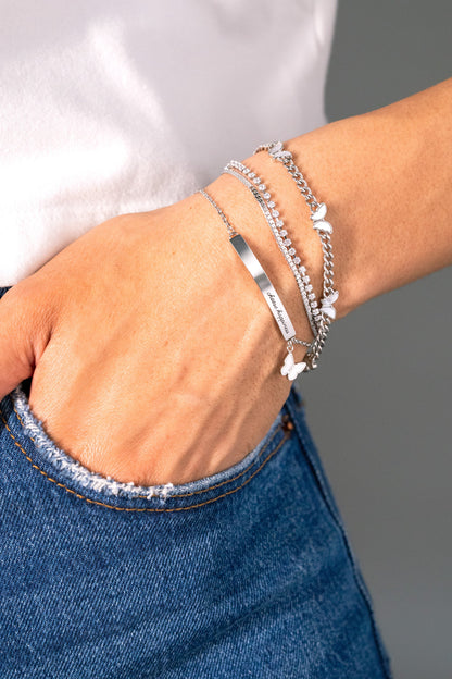 Alex and Ani “Choose Happiness” Inline Bracelet