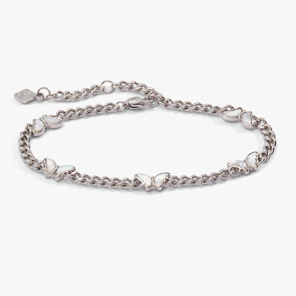 Alex and Ani Butterfly Curb Chain Bracelet