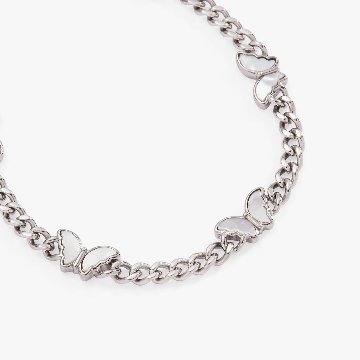 Alex and Ani Butterfly Curb Chain Bracelet