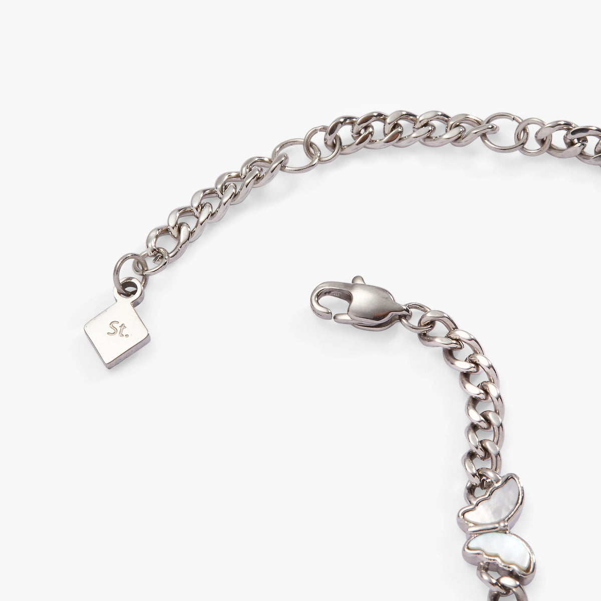 Alex and Ani Butterfly Curb Chain Bracelet