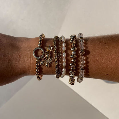 Alex and Ani Puffy Butterfly Stretch Bracelet