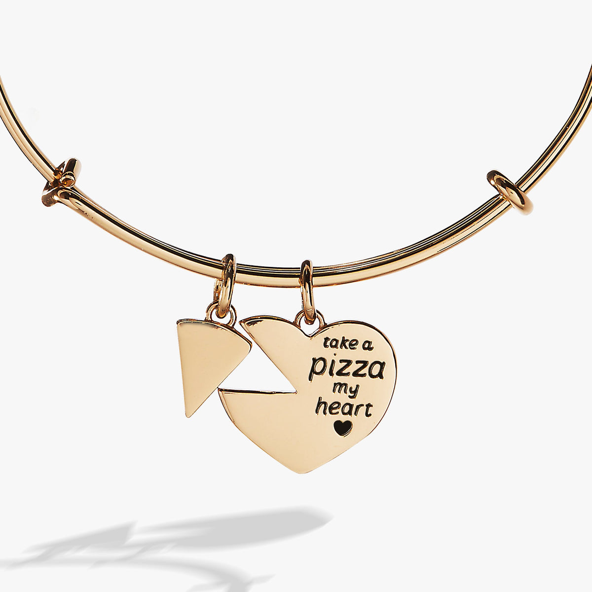 Alex and Ani Pizza My Heart Multi Charm Bangle