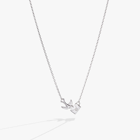 Alex and Ani Love Letter Inline Necklace