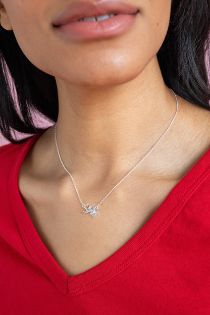 Alex and Ani Love Letter Inline Necklace