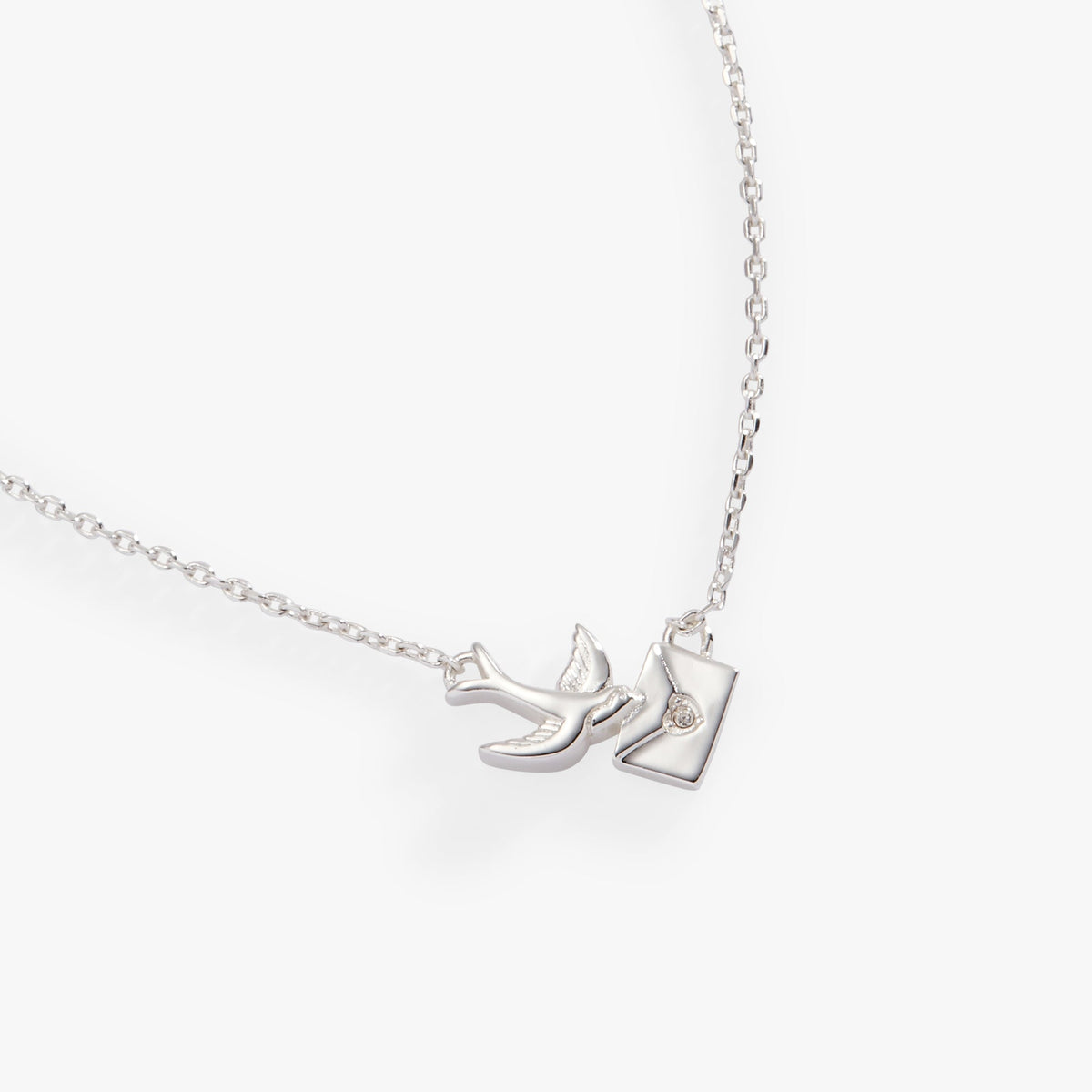 Alex and Ani Love Letter Inline Necklace