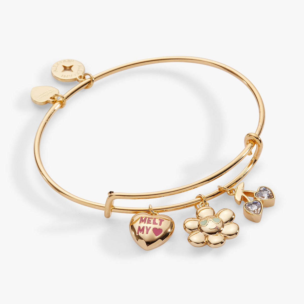 Alex and Ani Sweethearts® Mixed Multi Charm Bangle
