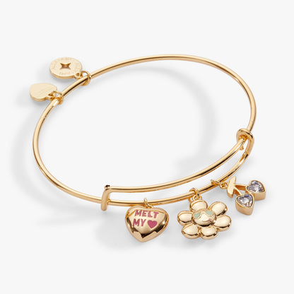 Alex and Ani Sweethearts® Mixed Multi Charm Bangle