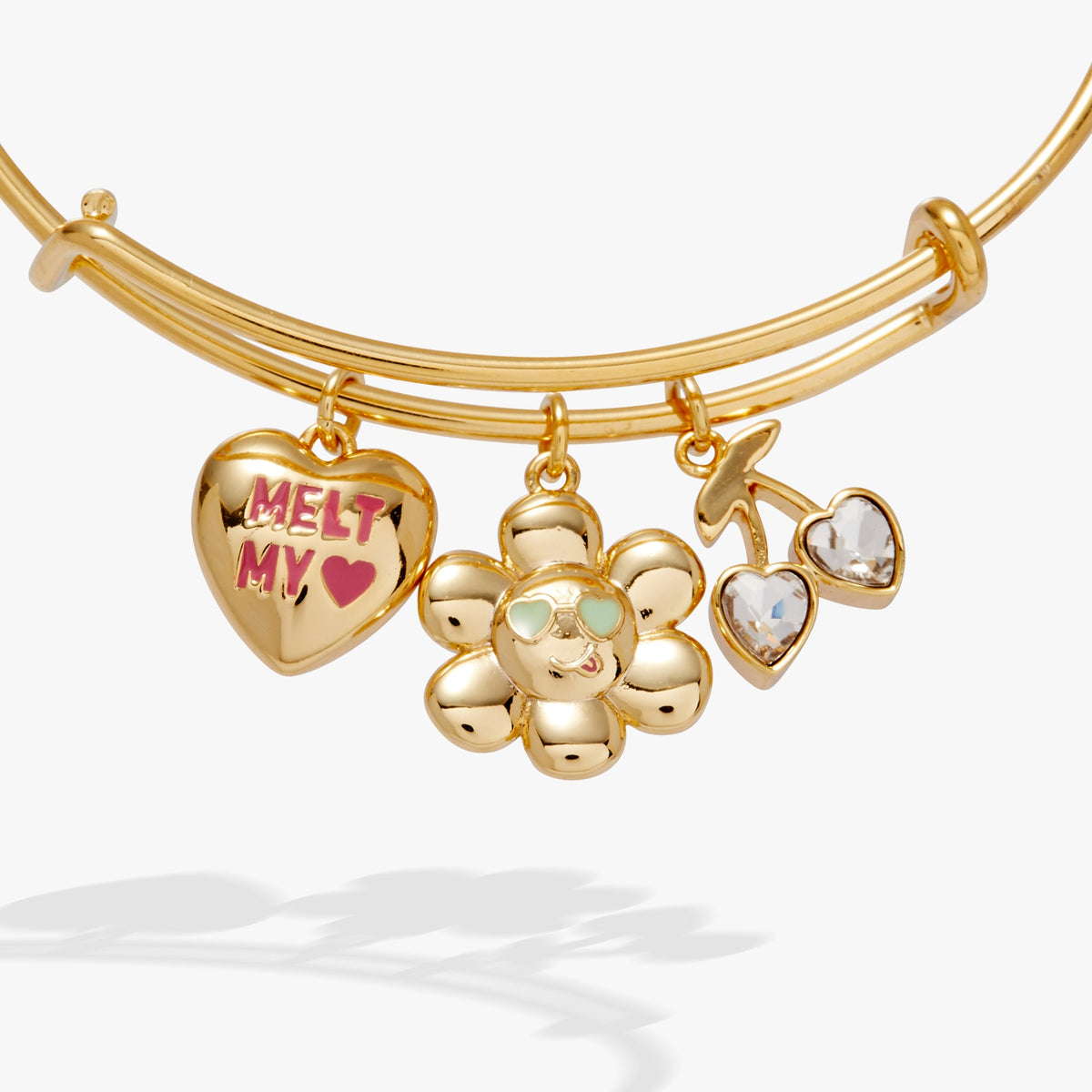 Alex and Ani Sweethearts® Mixed Multi Charm Bangle