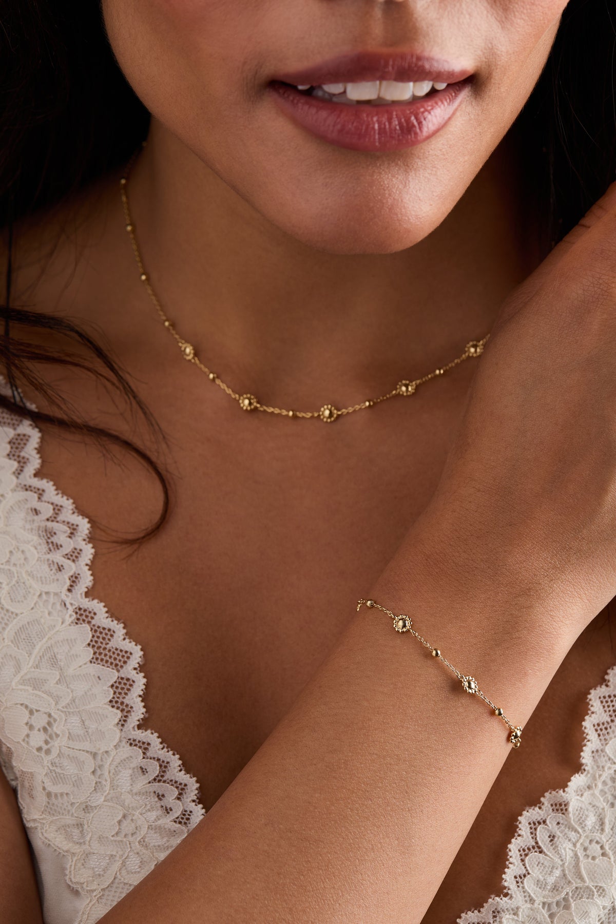 Alex and Ani Floret Chain Necklace