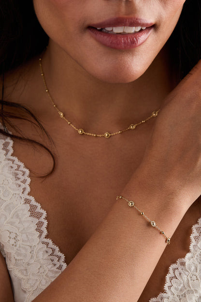 Alex and Ani Floret Chain Bracelet