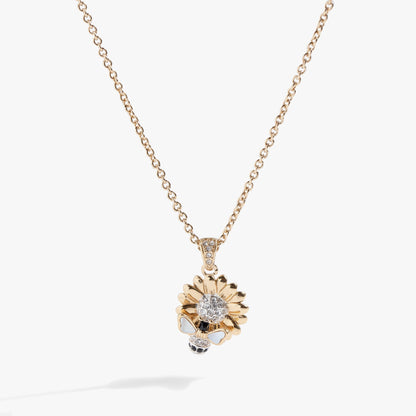 Alex and Ani Sunflower & Bee Pendant