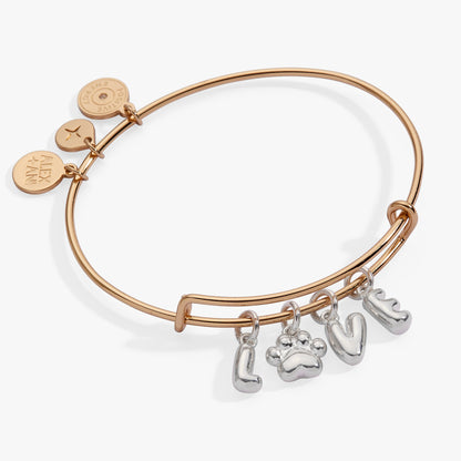 Alex and Ani Pet Love Multi Charm Bangle