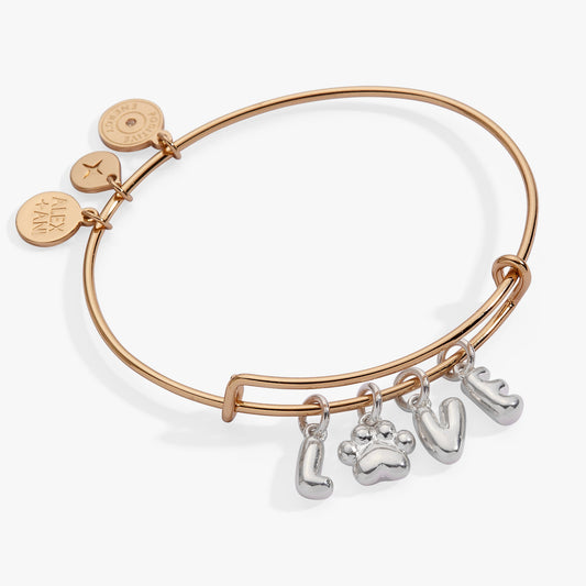 Alex and Ani Pet Love Multi Charm Bangle