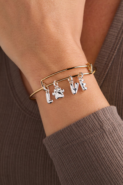 Alex and Ani Pet Love Multi Charm Bangle
