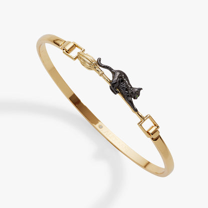 Alex and Ani Cat Tension Bangle