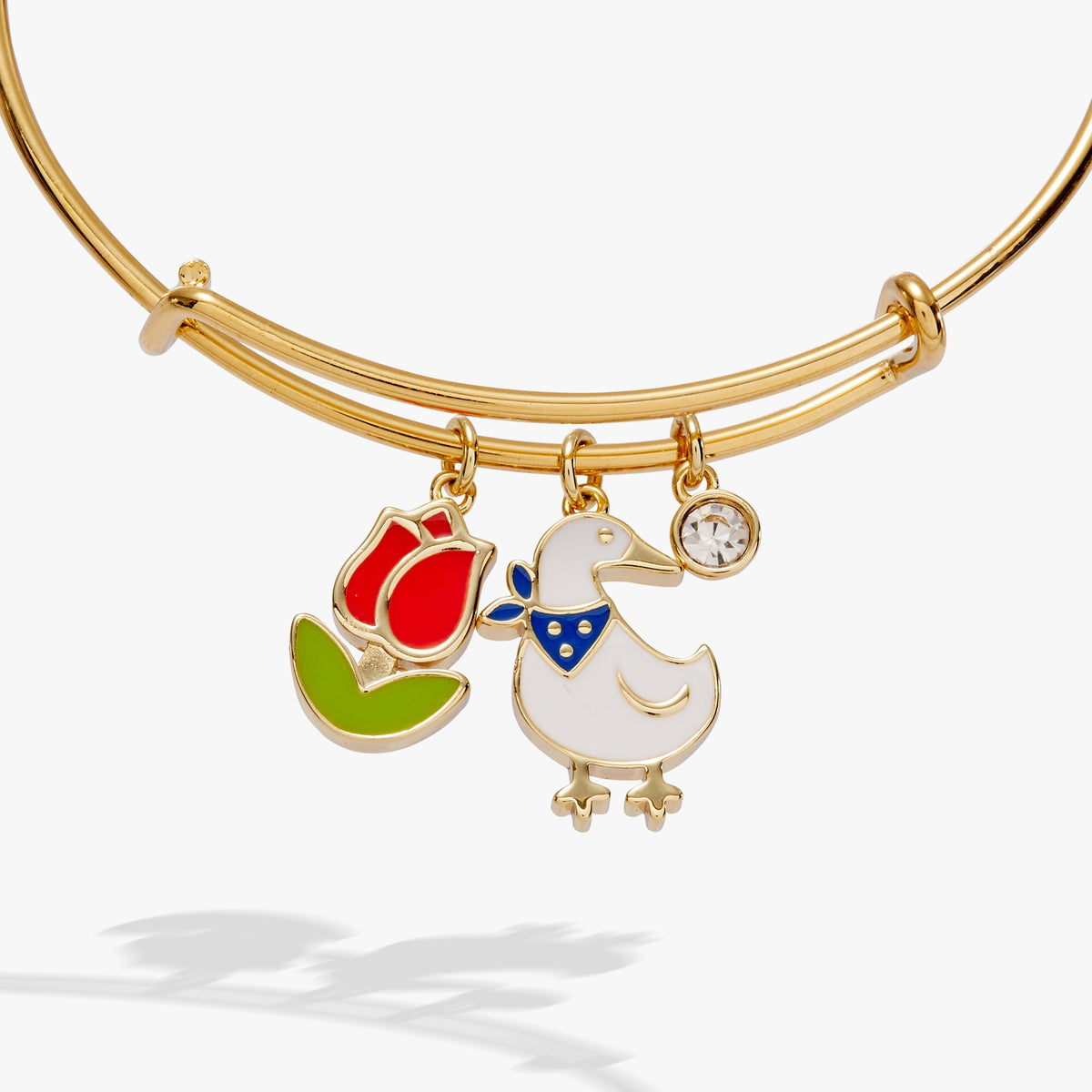 Alex and Ani Garden Party Multi Charm Bangle