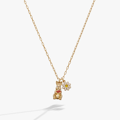 Alex and Ani Bunny Charm Necklace