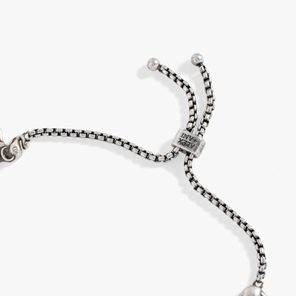 Alex and Ani Elephant Crystal Bolo Bracelet