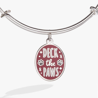 Alex and Ani Deck the Paws Charm Bangle