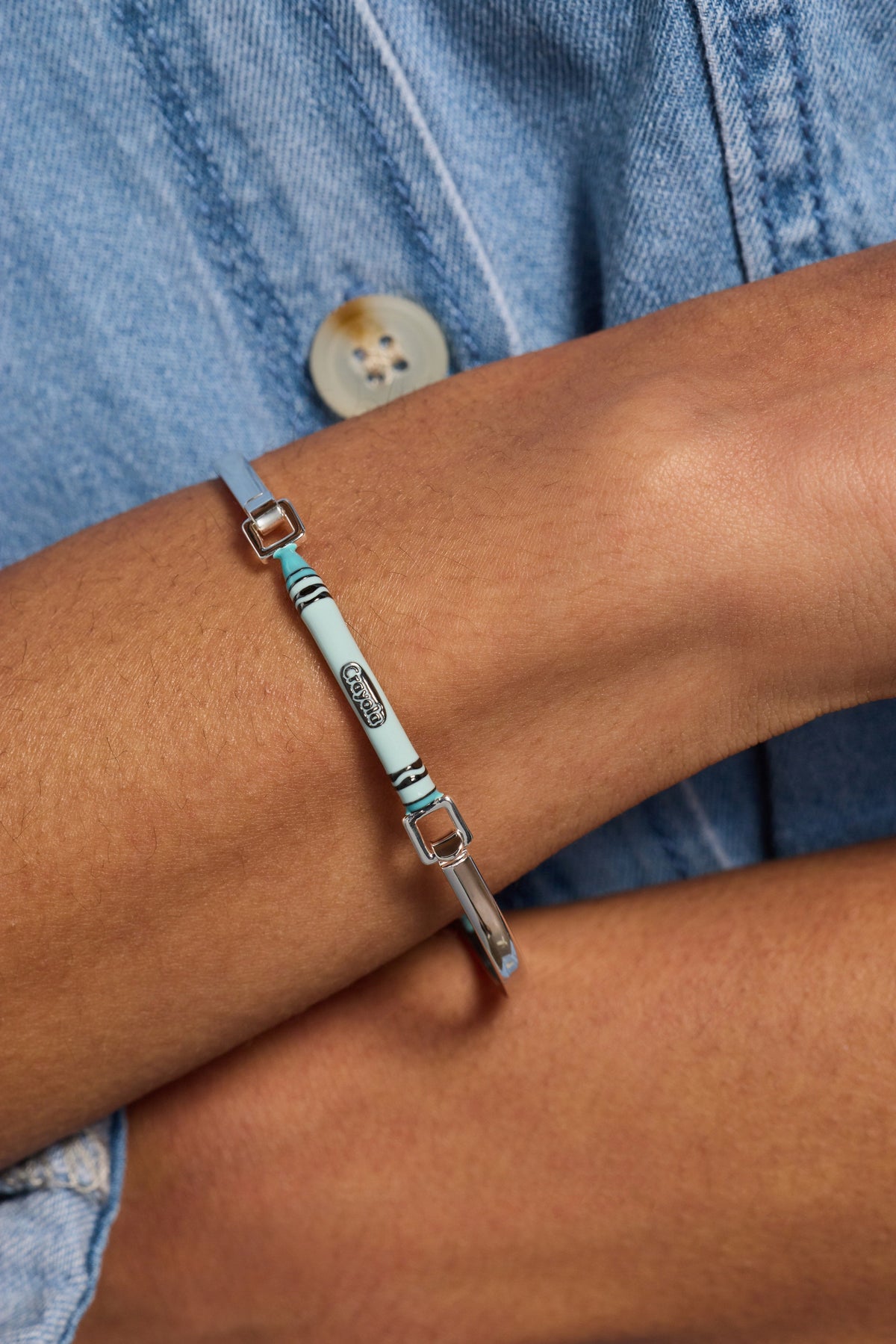 Alex and Ani Crayola Teacher Appreciation Crayon Tension Bangle