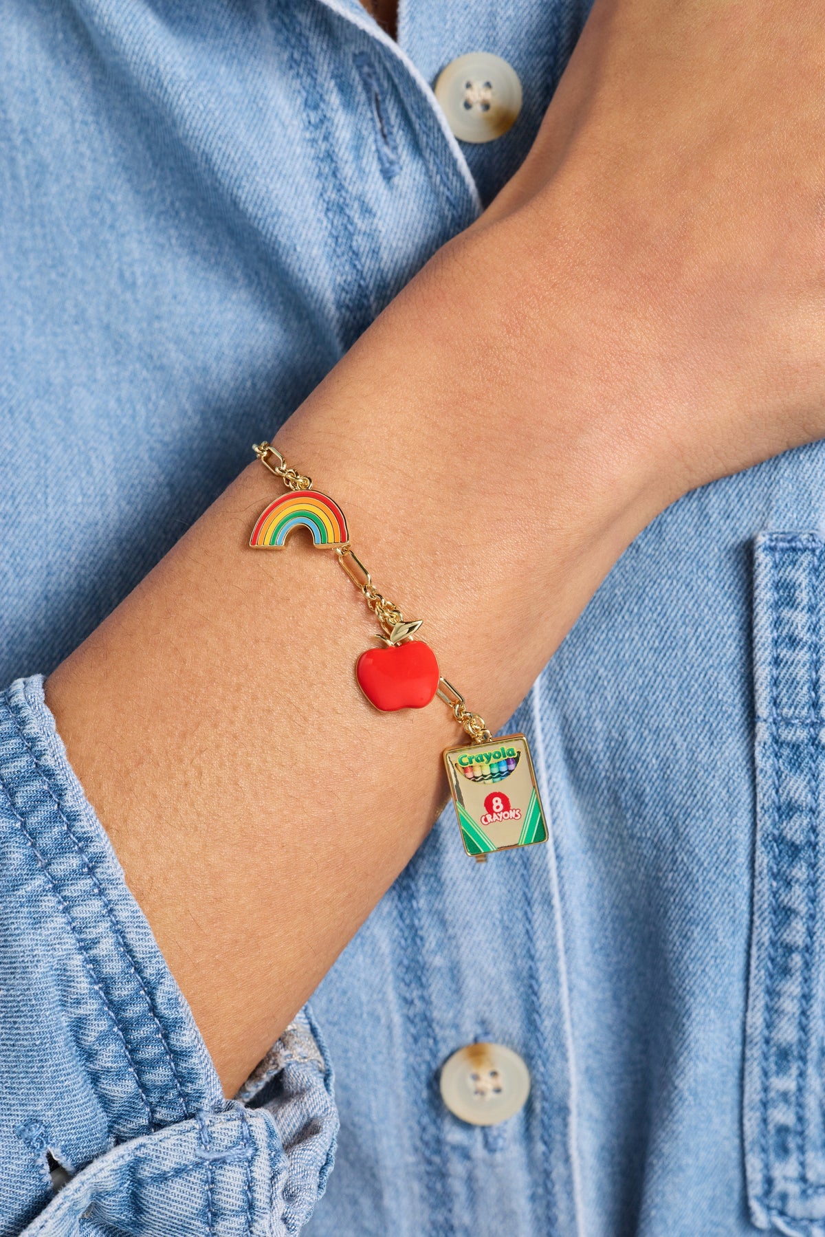 Alex and Ani Crayola Teacher Appreciation Toggle Bracelet