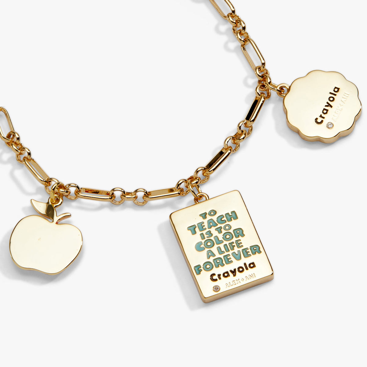 Alex and Ani Crayola Teacher Appreciation Toggle Bracelet