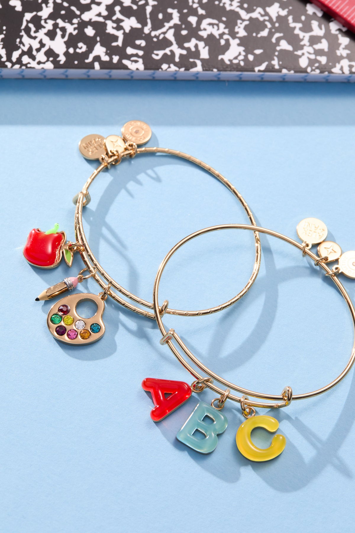 Alex and Ani ABC Charm Bangle