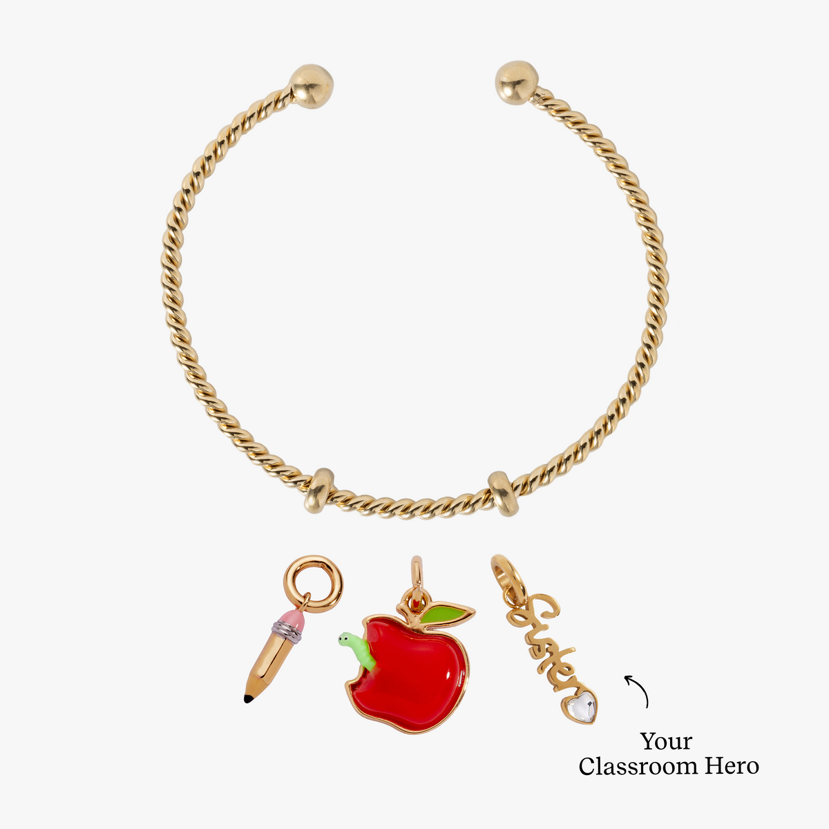 Alex and Ani Grade A Teacher Charm Bundle