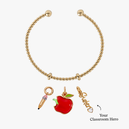Alex and Ani Grade A Teacher Charm Bundle