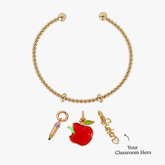 Alex and Ani Grade A Teacher Charm Bundle