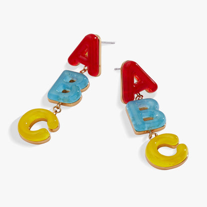 Alex and Ani ABC Linear Earring