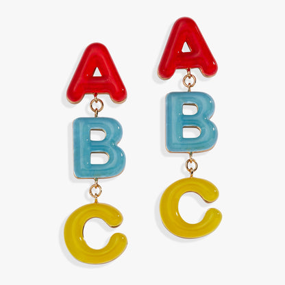 Alex and Ani ABC Linear Earring