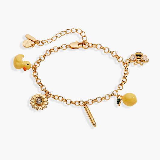 Alex and Ani Crayola Sunglow Charm Bracelet