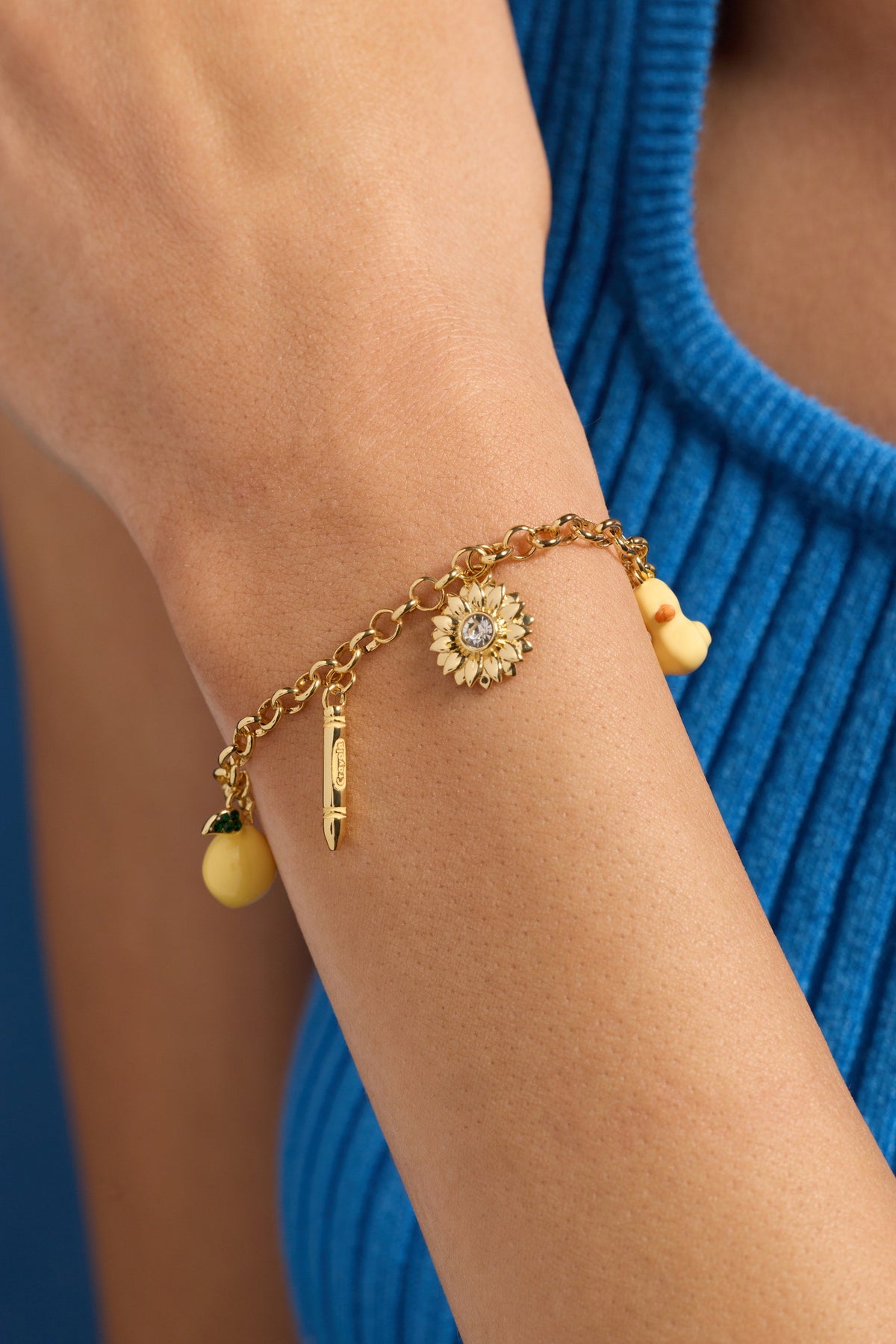 Alex and Ani Crayola Sunglow Charm Bracelet