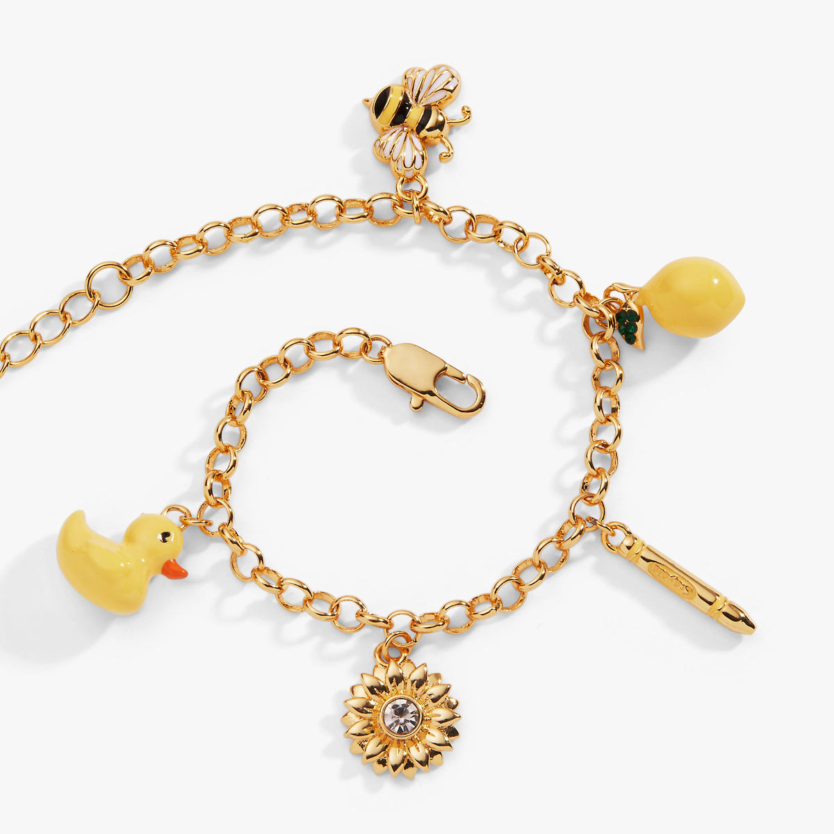 Alex and Ani Crayola Sunglow Charm Bracelet