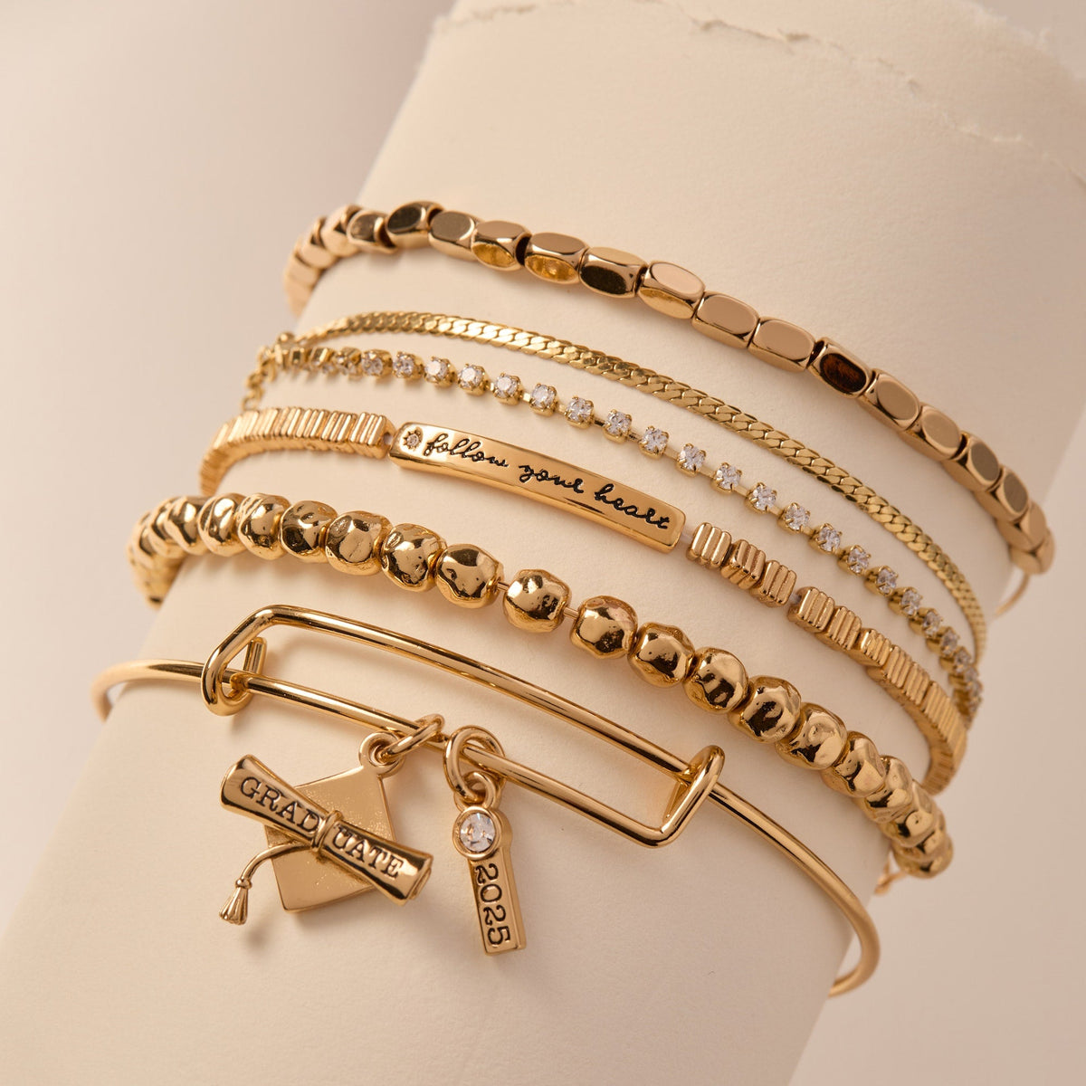 Alex and Ani Follow Your Heart Stretch Bracelet