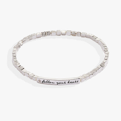 Alex and Ani Follow Your Heart Stretch Bracelet
