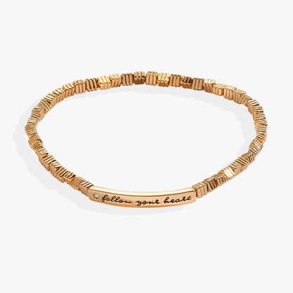 Alex and Ani Follow Your Heart Stretch Bracelet