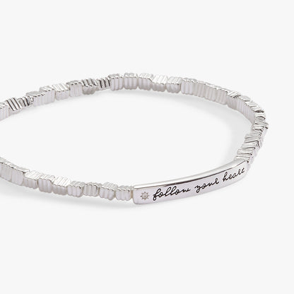 Alex and Ani Follow Your Heart Stretch Bracelet