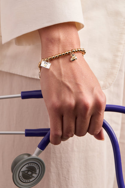 Alex and Ani Barbie™ Medical Stretch Bracelet