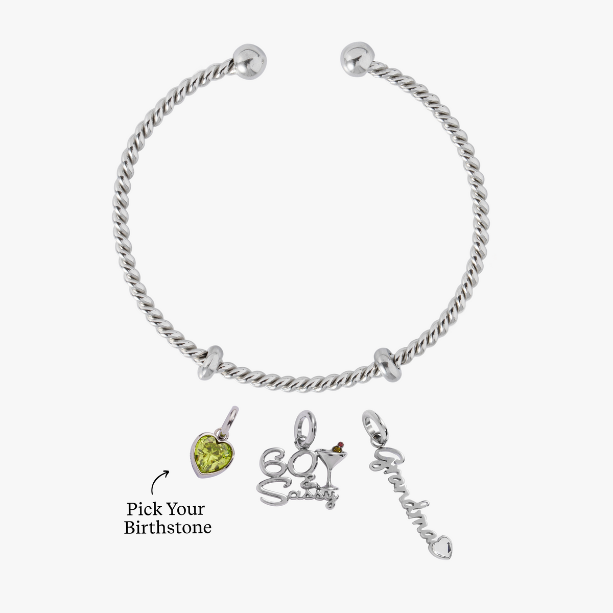 Alex and Ani 60 & Sassy Charm Bundle