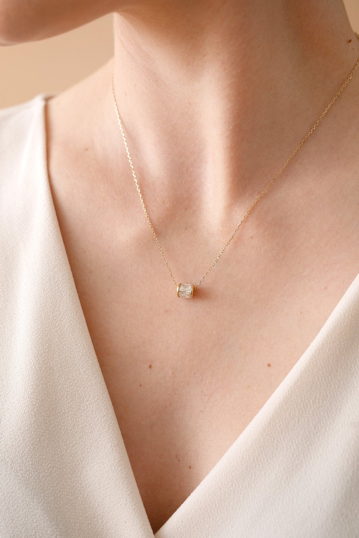 Alex and Ani April Birthstone Precious Pendant Necklace