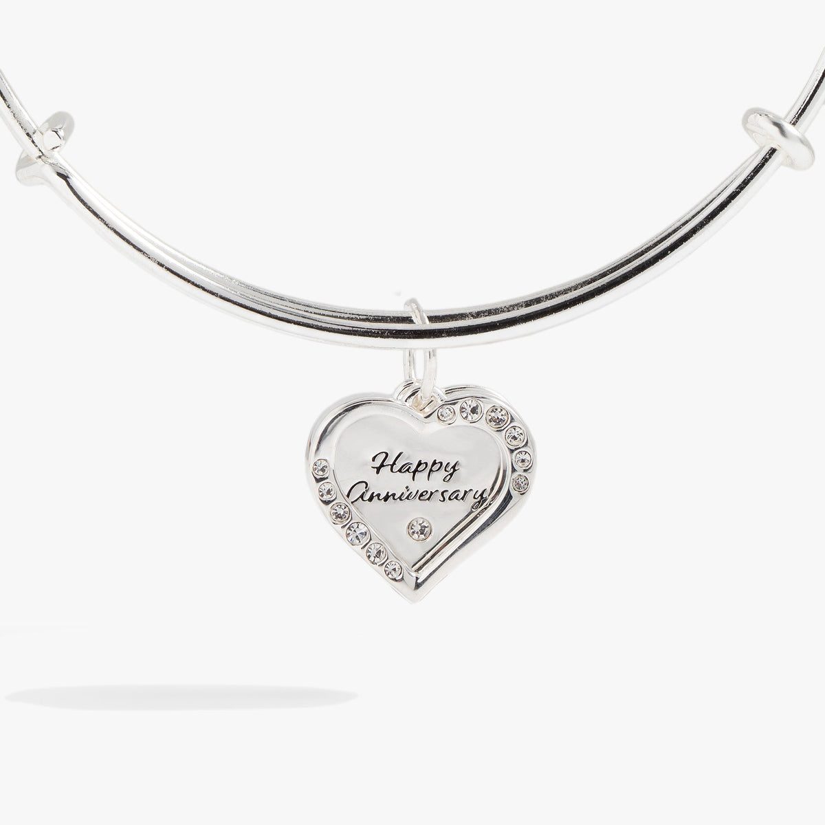 Alex and Ani Anniversary Heart Bangle
