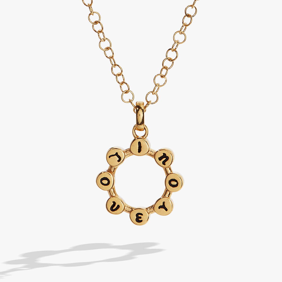 Alex and Ani I Love You Crystal Necklace