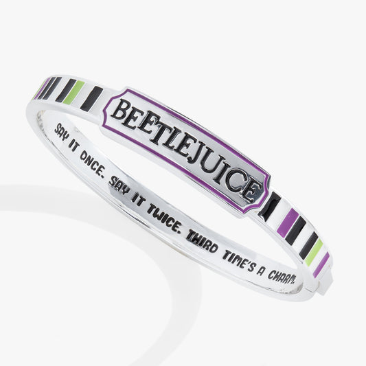 Alex and Ani Beetlejuice® Hinge Bangle