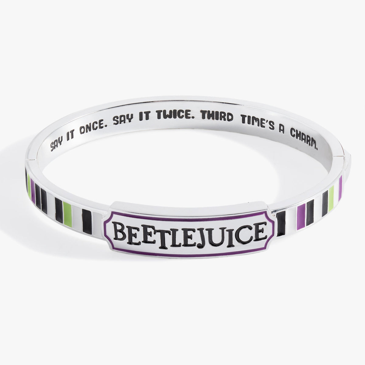 Alex and Ani Beetlejuice® Hinge Bangle
